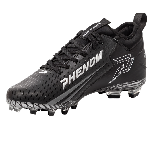 Phenom Elite Quantum Speed 2.0 Football Cleats - Black