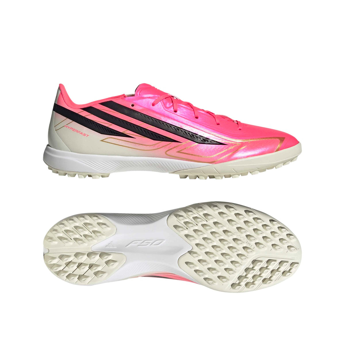 adidas Adult F50 Hyperfast League Turf Soccer Cleats