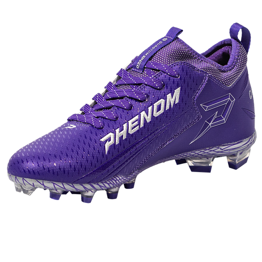 Phenom Elite Quantum Speed 2.0 Football Cleats - Purple