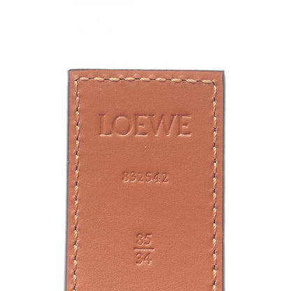 Loewe Belt Anagram Reversible Black Tan Leather