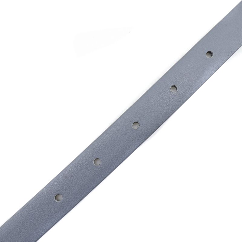 Bottega Veneta Calfskin Blue Gray Belt