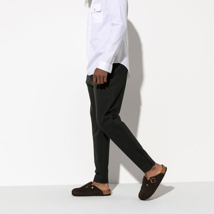 Unisex Boston Soft Footbed Suede Leather Mocha Regular/Wide
