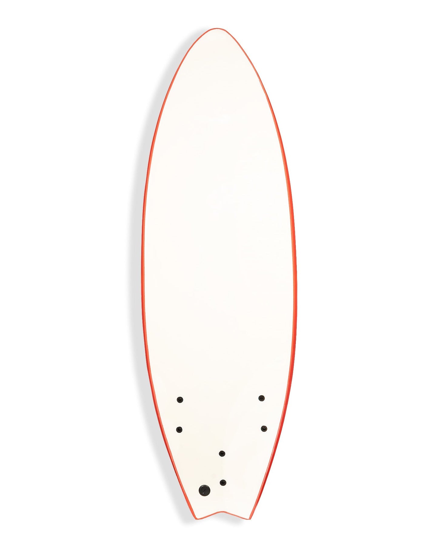 BEETLE 5'5 Soft Top Surfboard - Red/White
