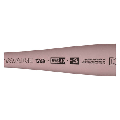 DeMarini 2025 Voodoo ONE Rose Gold (-3) BBCOR BaseBall Bat - WBD2628010