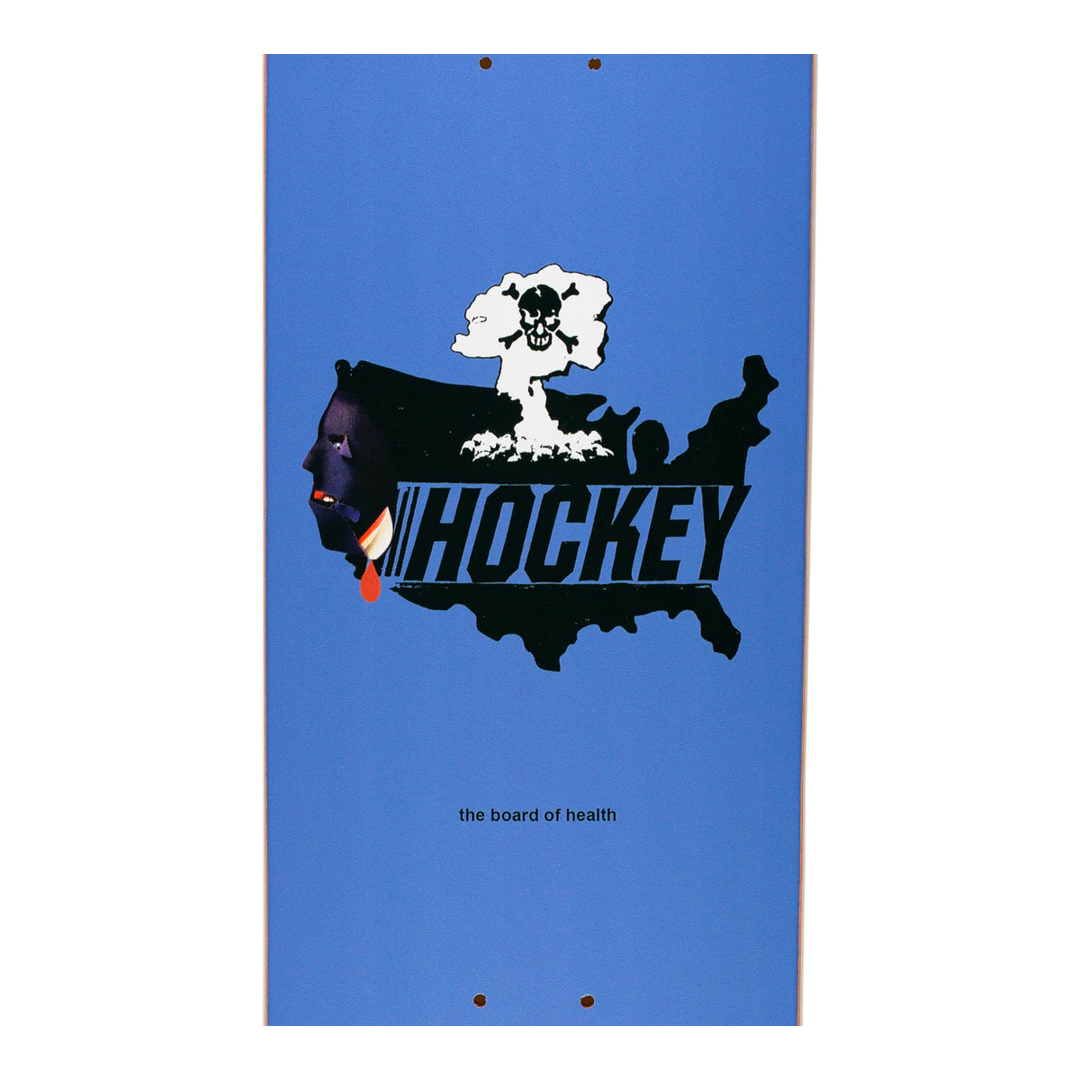 Hockey Skateboard Deck Board of Health 8.5" x 31.91"