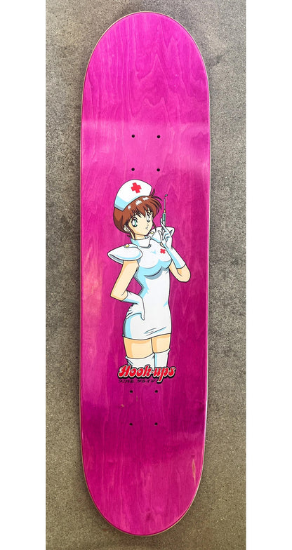 Hook Ups Skateboard Deck OG Nurse Girl Natsume (Assorted) 8.25" x 32"