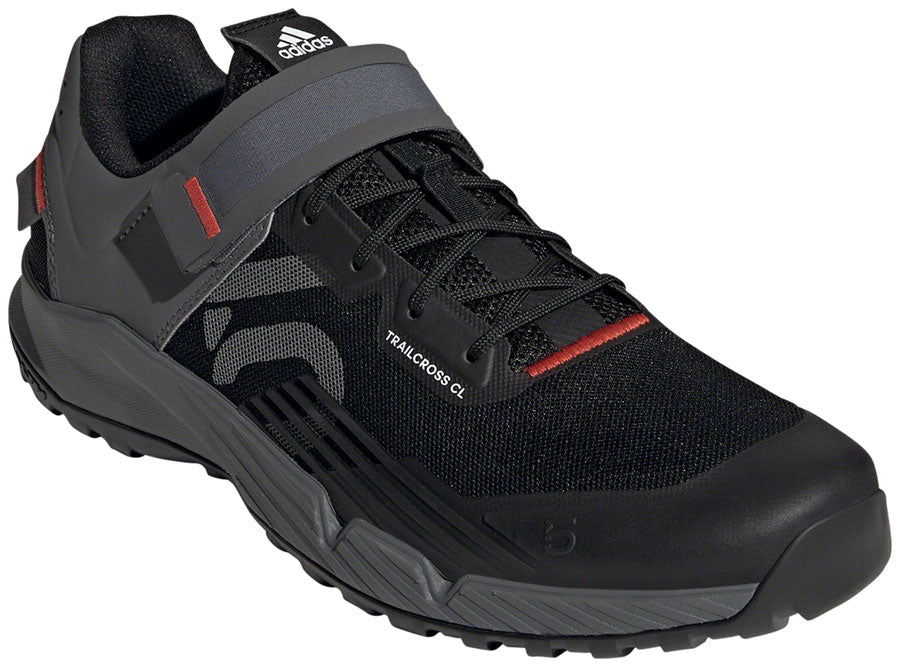 Five Ten Trailcross Mountain Clipless Shoes - Men's Core BLK/Gray Three/Red 13