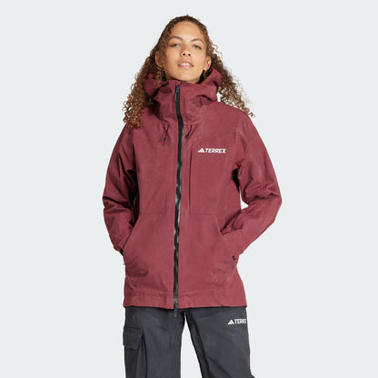 Women's adidas Terrex Techrock 3L Post-Consumer Nylon RAIN.RDY Jacket